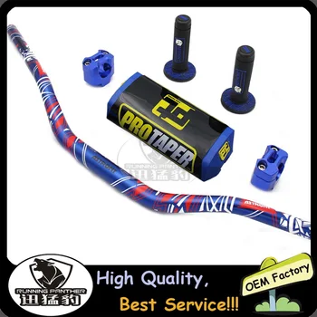 

Red Motorcycle Motocross 1 1/8" 28mm Handlebar Kit Fat Bar Handle Tubes For KTM CRF YZF WRF RM KXF Pit Dirt Bike Off-road Enduro