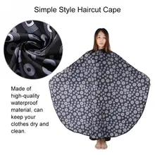 Простой стиль водонепроницаемый маслонепроницаемый антистатический салон накидка для парикмахерской обертывание