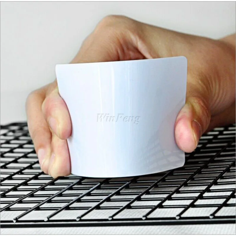 1 шт. 125 кГц RFID карта EM4100 TK4100 Пластиковые идентификационные карты 0 8 мм тонкая
