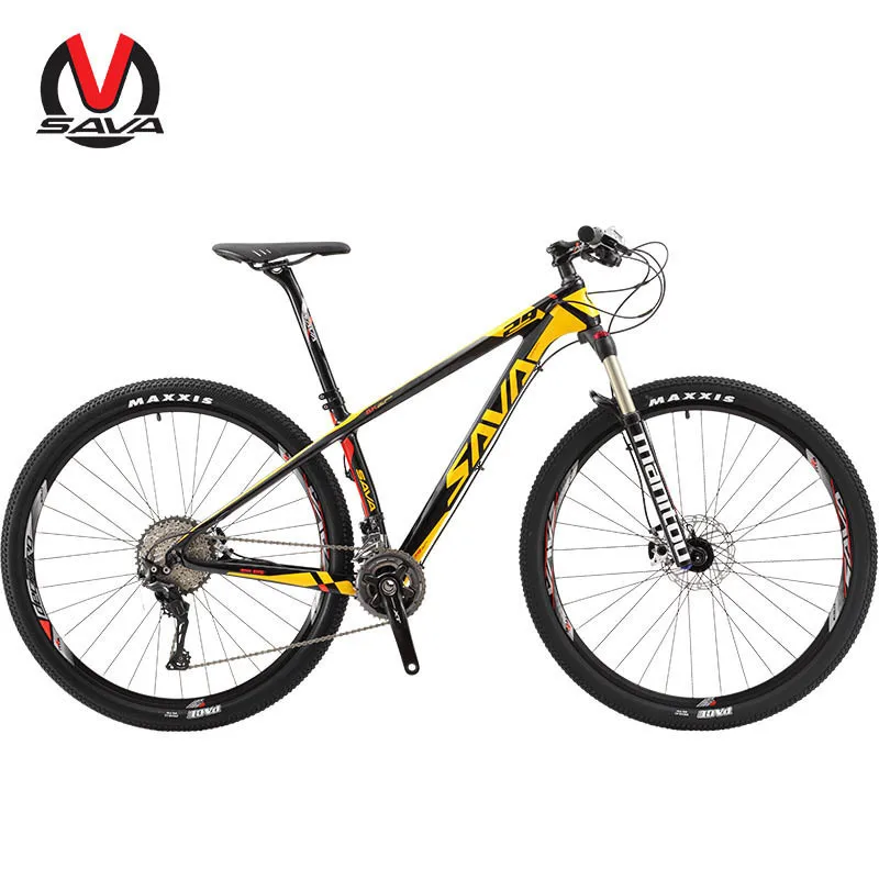 Sava Deck700 Мужской горный велосипед из углеродного волокна 29 Mtb с Shimano XT M8000