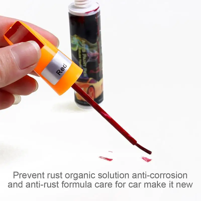 Восстановление покраски автомобиля Ручка Ремонт царапин ручка ремонт краски красный черный белый серебристый серый краска стилус
