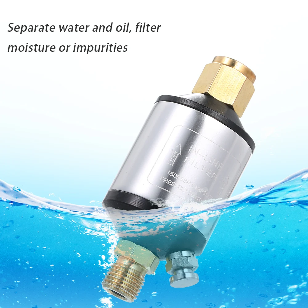 

Spray Guns Compressor Filter Dryer Air Blow Tools Compressor Water Separator Plasma Cutter Air Line Filter Water Trap Power Tool