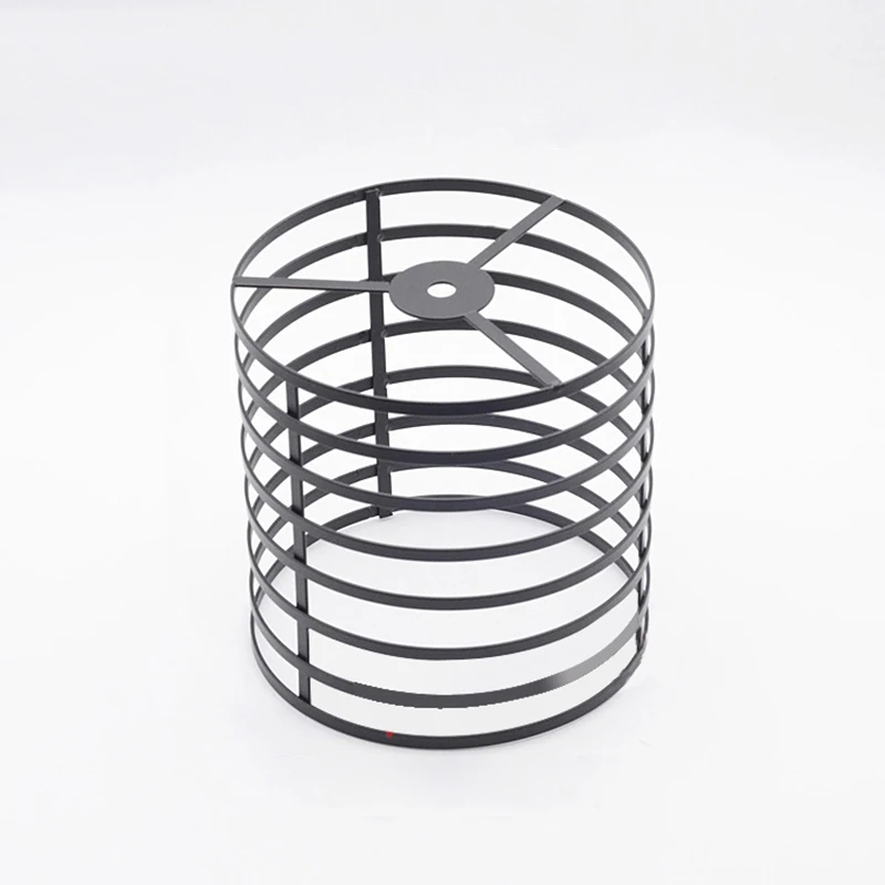 

Vintage Pendant Light Guard Wire Cage Ceiling Hanging Lampshade Fixture