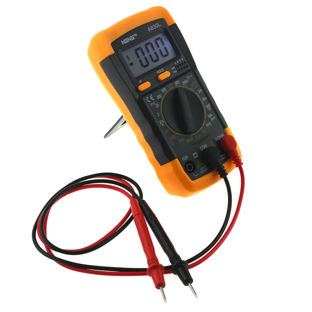 

Digital Multimeter LCD Digital Multimeter DC AC Voltage Diode Freguency Multitester Tester
