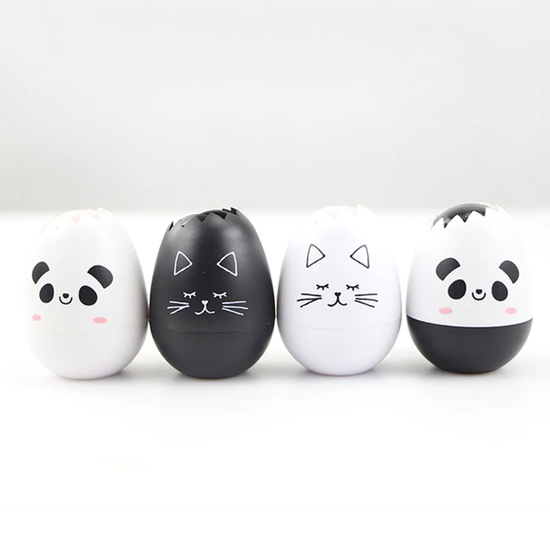 

Kawaii Egg Correction Tape 5mm*4m Cartoon Animal Decorative Corrector Tools For Kids School Supplies Cute Korean Stationery