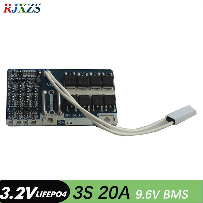 3S 20A lifepo4 9 6 V 18650 BMS PCM Защитная плата батареи bms pcm для аккумуляторной | Электронные