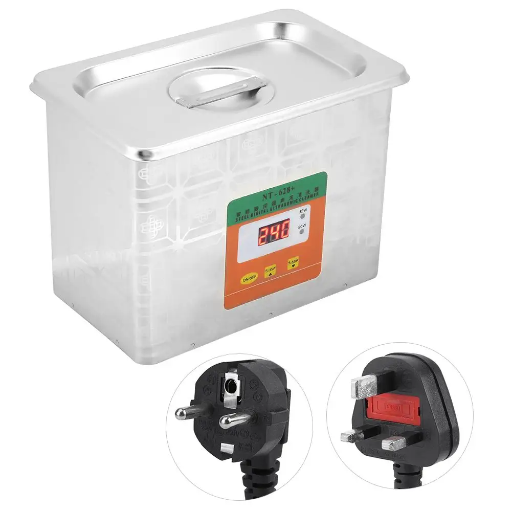 

NT628+ Digital Ultrasonic Cleaner 35W/50W Switchable Ultrasonic Cleaning Machine 2019 new style