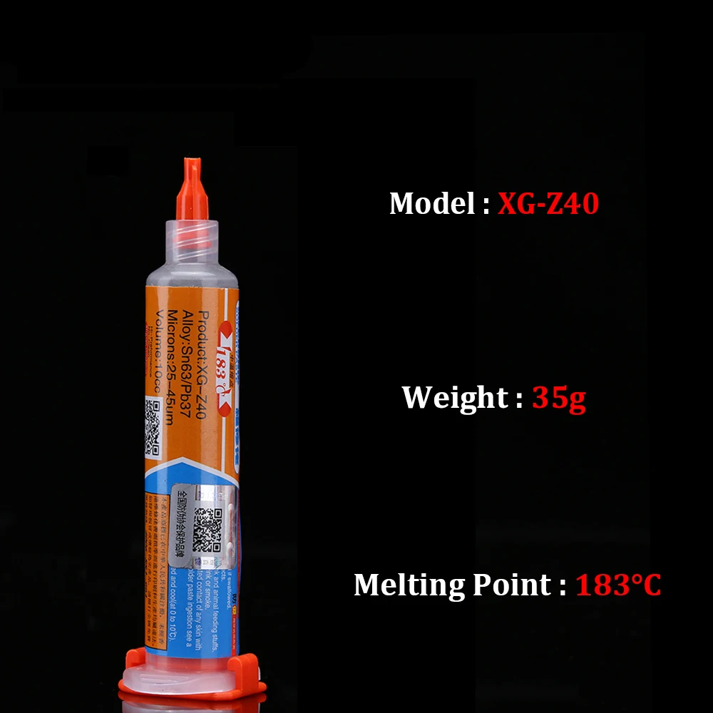 Паяльная паста Флюс XG-80/50/30/40/Z40 припой оловянный Sn63/Pb67 для мобильного телефона паяльник монтажная плата ремонт