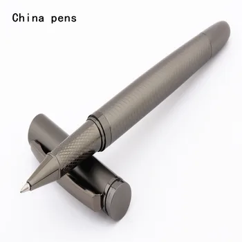 

2019 New Listing 998 Gray Fish scale line Business office Rollerball Pen School student office supplies gift pen