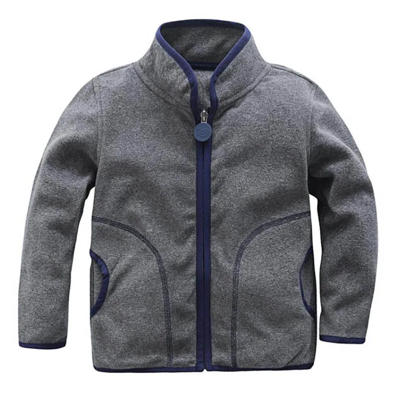 New 2019 Fashion Spring Autumn Boys Girls Fleece Hooded Children Outerwear Jackets Baby Sport Suit Hoodies Sweatshirts