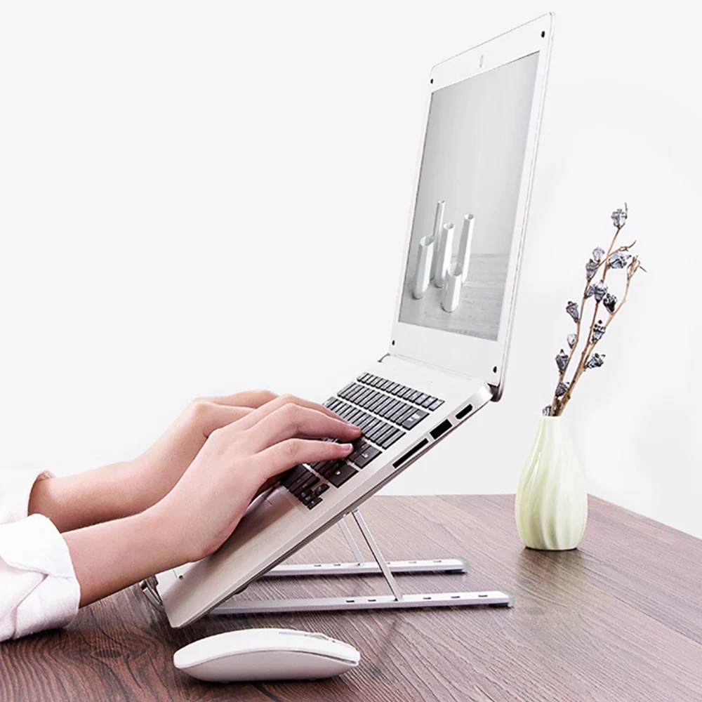 

Adjustable Desktop Computer Bracket Radiator Portable Table Laptop Cooling Cooler bracket