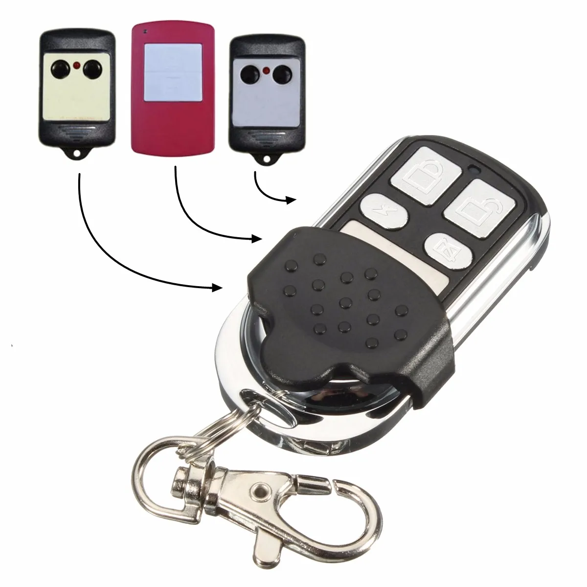 

4 Button 310MHz Garage Gate Key Remote Control For Steel-Line BHT1/2 Boss BHT1/2