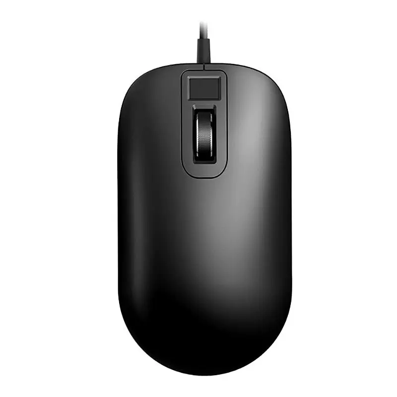 

Sunrose Fp-200 Smart Game Mouse Fingerprint Mouse Wired Optical Ergonomic Game Work Mouse For Pc Laptop Fingerprint Replace In