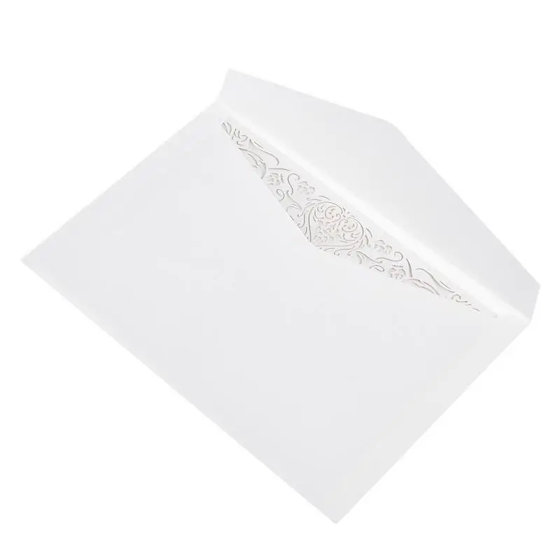  10PCS Invitation Greeting Card Exquisite Pattern Invitations Set for Wedding Birthday Party Supplie - 32989942554