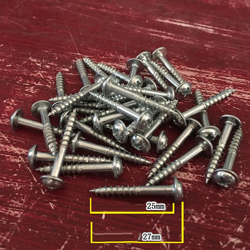 100x Pocket Hole Screws Kit For Kreg Jig System Woodworking Project Tool Oblique Hole Self-tapping Screws for Pocket Hole tools ► Photo 3/6