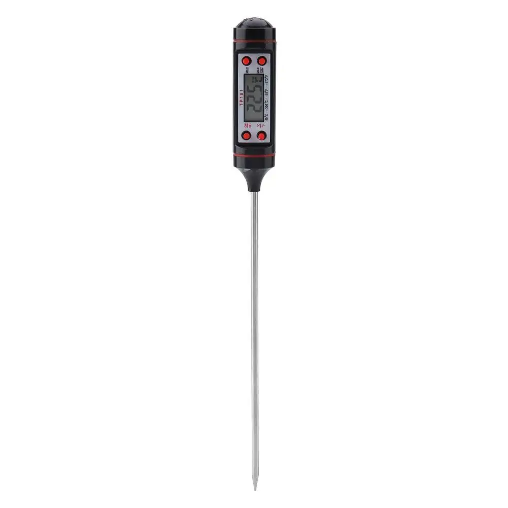 

TP101 Kitchen Digital LCD Cooking Thermometer Food BBQ Meat Probe Cooking Temperature Tool new