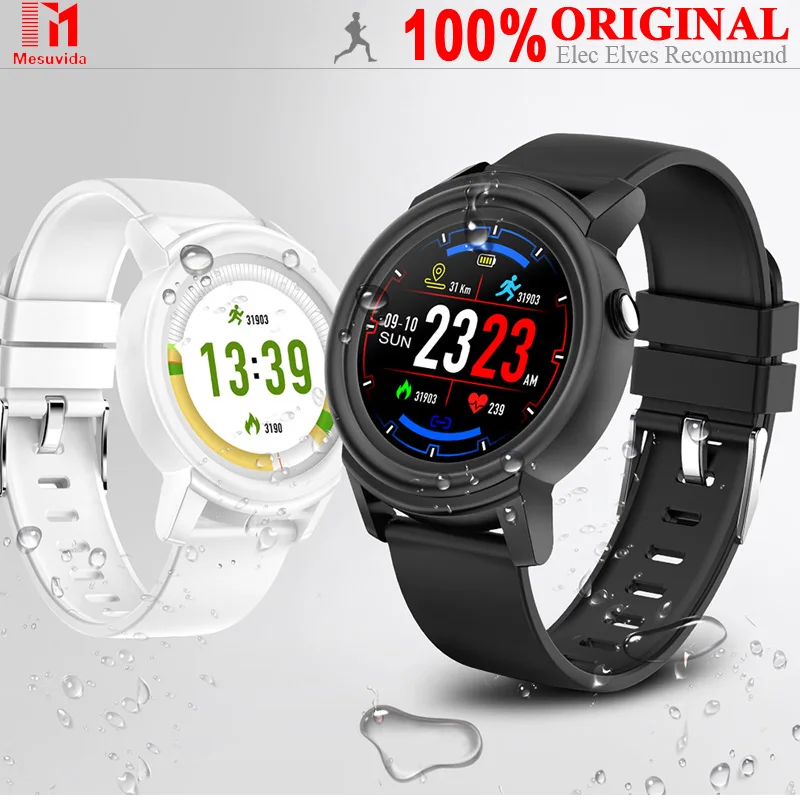 

Mesvida NY01 Smart Watch 1.3 inch HS6620D 128KB RAM 1MB ROM Heart Rate Monitor IP67 Waterproof Step Count Sedentary Reminder