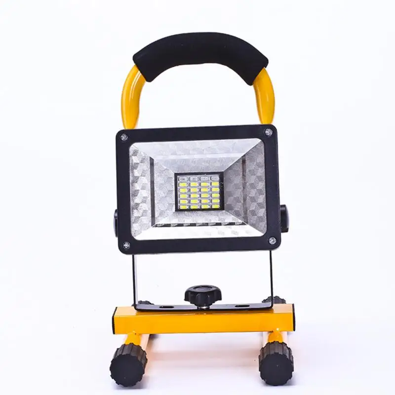

Lawn light LED flood light Strong light searchlight Construction site move Miner's lamp Red and blue flash Warning Light