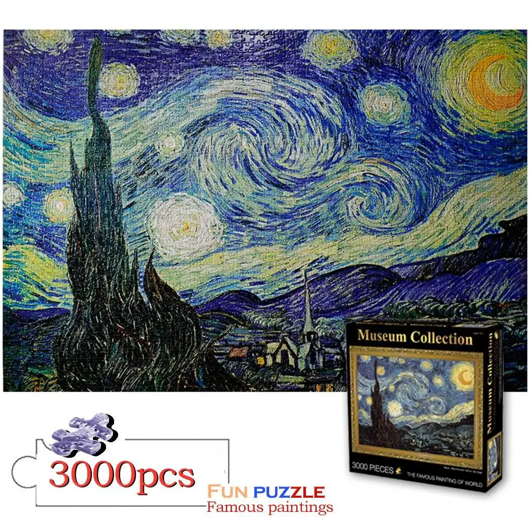 3000 шт. Пазлы живопись DIY креативность Imagine Art Toys Набор для детей и взрослых