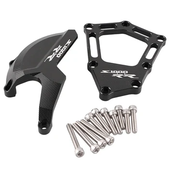

CNC Aluminum Motorcycle Engine Stator Starter Cover Slider Protector Set For BMW S1000RR 2009 2010 2011 2012 2013 2014 Black