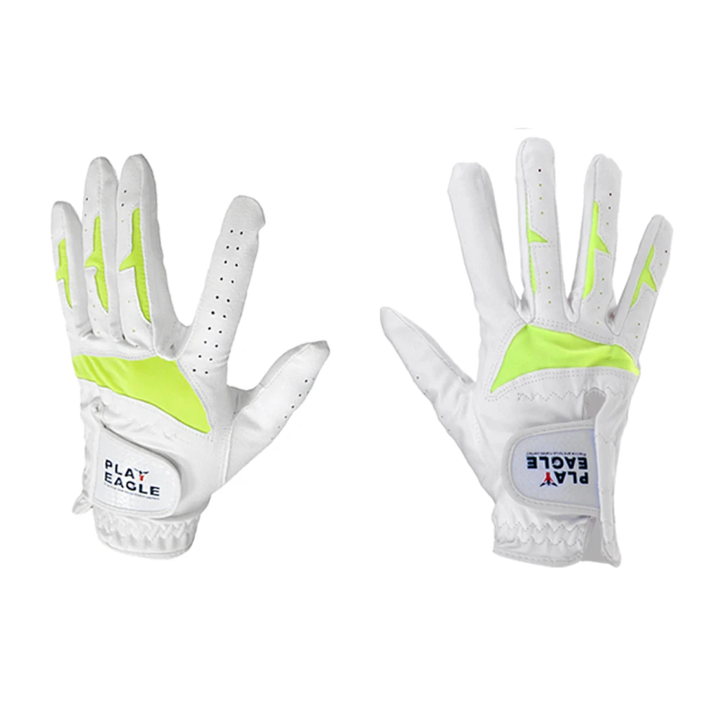 Женские спортивные перчатки для гольфа с правой и левой стороны, впитывающие пот из микрофибры, мягкие дышащие перчатки для игры в гольф, Клубное оборудование