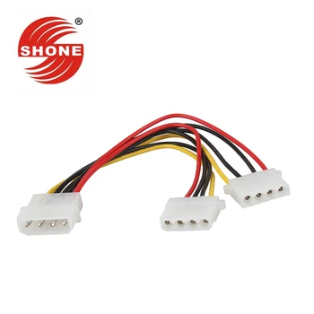 

Sata hard drive power cord desktop large 4pin turn 15pin computer D type 4 pin to SATA mother 0.2 m