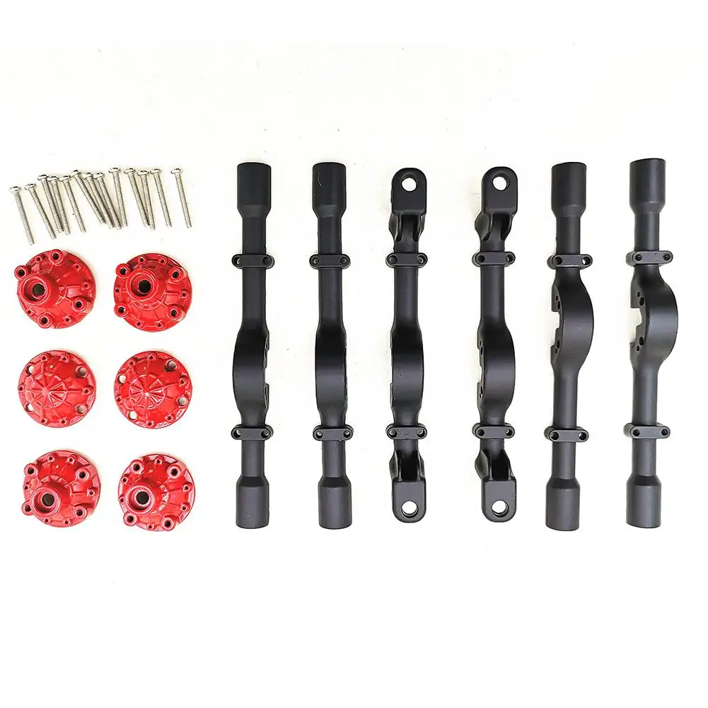 

LeadingStar Metal Front and Rear Axle Housing for WPL B-16 B-16K B-36 B-36K Military Truck RC Car Upgrade Parts RC Accessories