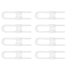 Замок раздвижного шкафа(8 шт. в упаковке) | многоцелевые замки для защиты детей и детей без инструментов и сверл