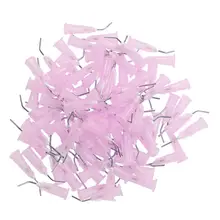 100 шт./пакет для полива и орошения изогнутые острые наконечники стоматологической поток герметик для травления композитный полимерный кислота реагент способ доставки: Шприц Советы оборудование