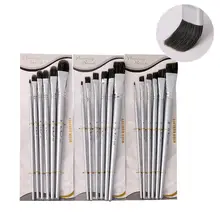 6 шт./компл. Профессиональный живопись нейлоновая щетка для очистки воды Цвет кисточка для масла