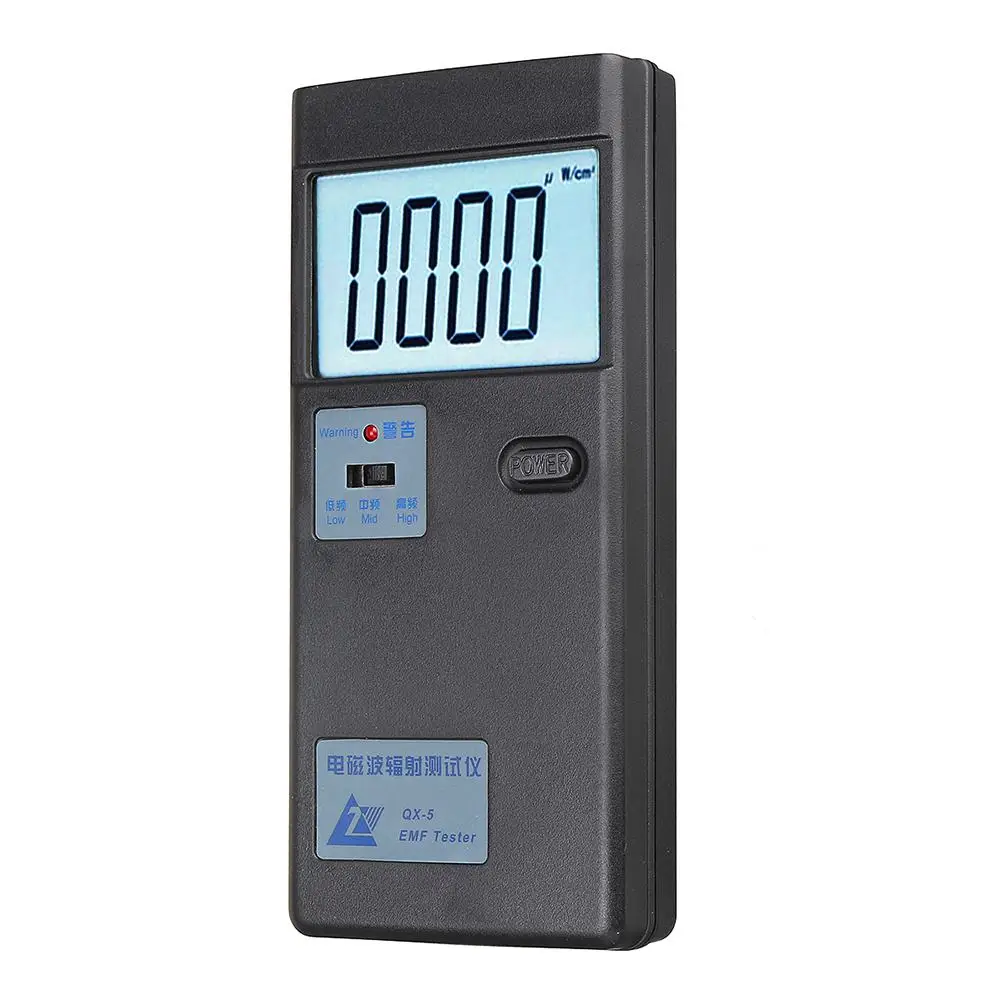 

High Quality QX-5 Electromagnetic Radiation Tester EMF Tester Household Radiation Protection Tools EMF Meter