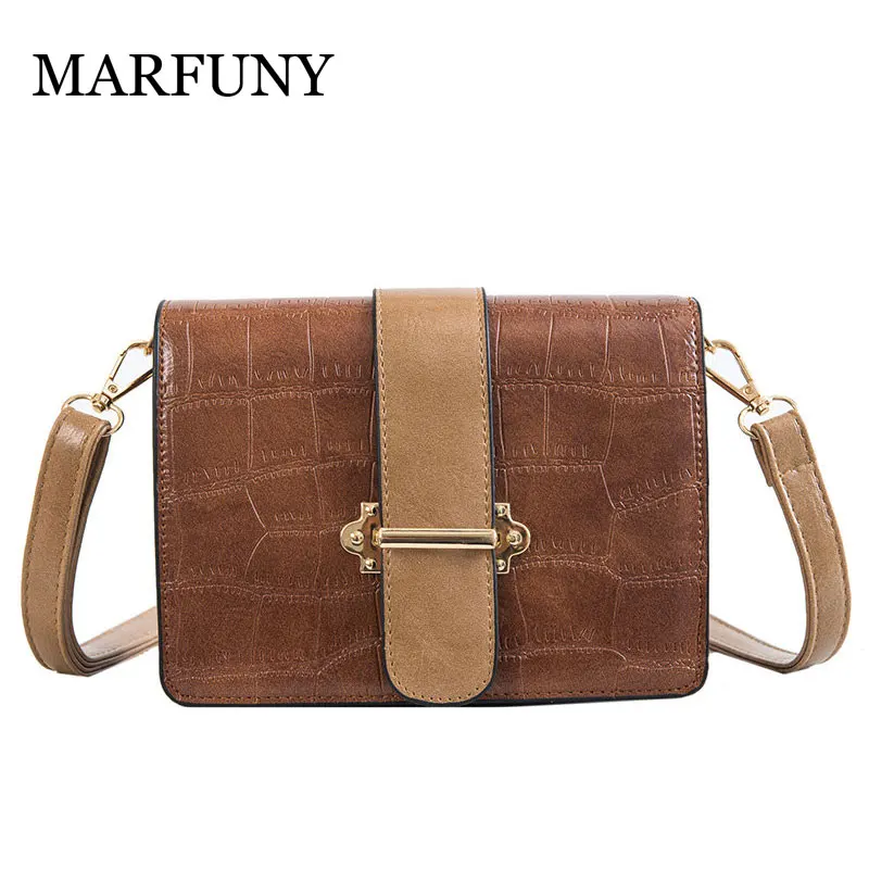 

MARFUNY Mini Flap Women Bags Fashion Lock Messenger Bag Luxury Handbags Women Bag Designer Crossbody Bags For Women 2018 New
