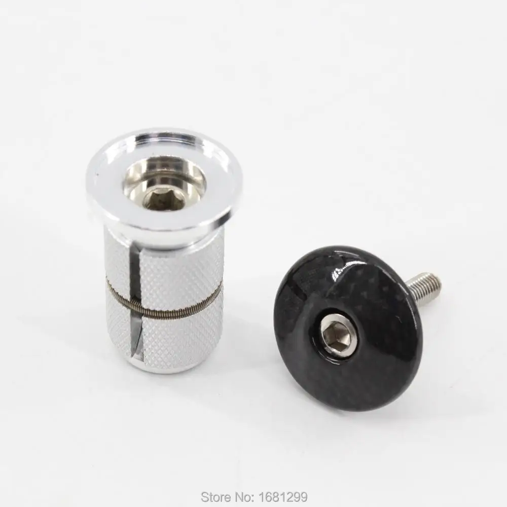 Newest bicycle headsets size adjustment Locking device with carbon top