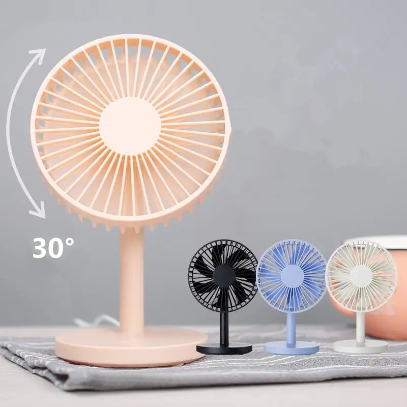 

4 Colors Ultra-quiet Mini USB Desk Fan Silent Desktop Fan With USB Cooling Fan Blades Home Office Electric Fan Cooler