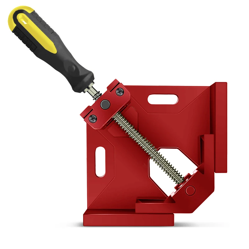 

90 Degree Right Angle Corner Clamp Wood Metal Welding Woodworking Hand Tool