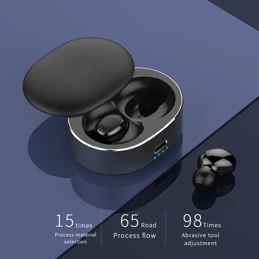 TWS беспроводные Bluetooth наушники для телефона спортивные мини настоящие 5 0