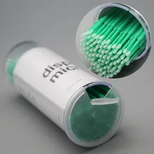 Kimcci 1000 шт одноразовые косметические ватные палочки микро тушь для ресниц Кисть для наращивания ресниц инструменты для удаления мини индивидуальные аппликаторы