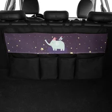 Багажник автомобиля заднего сиденья мешок хранения отделка спинки сиденья сумка для хранения