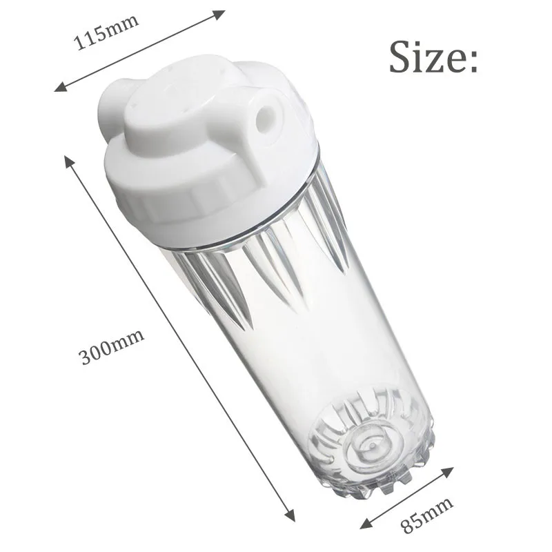 SANQ 10 дюймов взрывозащищенный фильтр для бутылок фильтр для воды прозрачный фильтр для бутылок очистители воды аксессуары для дома Applian