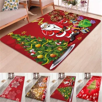 

180cm Christmas Tree Soft Skirt Floor Mat Cover Plush Rug XMAS Party Home Decor