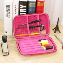 С принтом из мультфильма и принтом в виде мороженого большой Ёмкость пеналы для мальчиков и девочек студентов EVA Карандаш Чехол канцелярские принадлежности, школьные принадлежности, спальные мешки