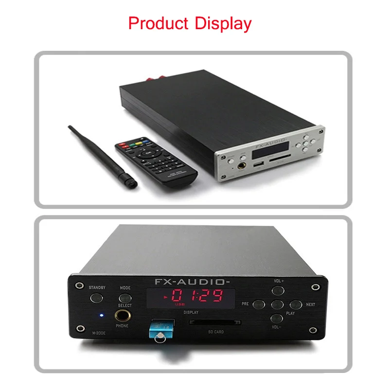 FX Audio M 200E hifi усилитель для наушников без потерь звука bluetooth удаленный