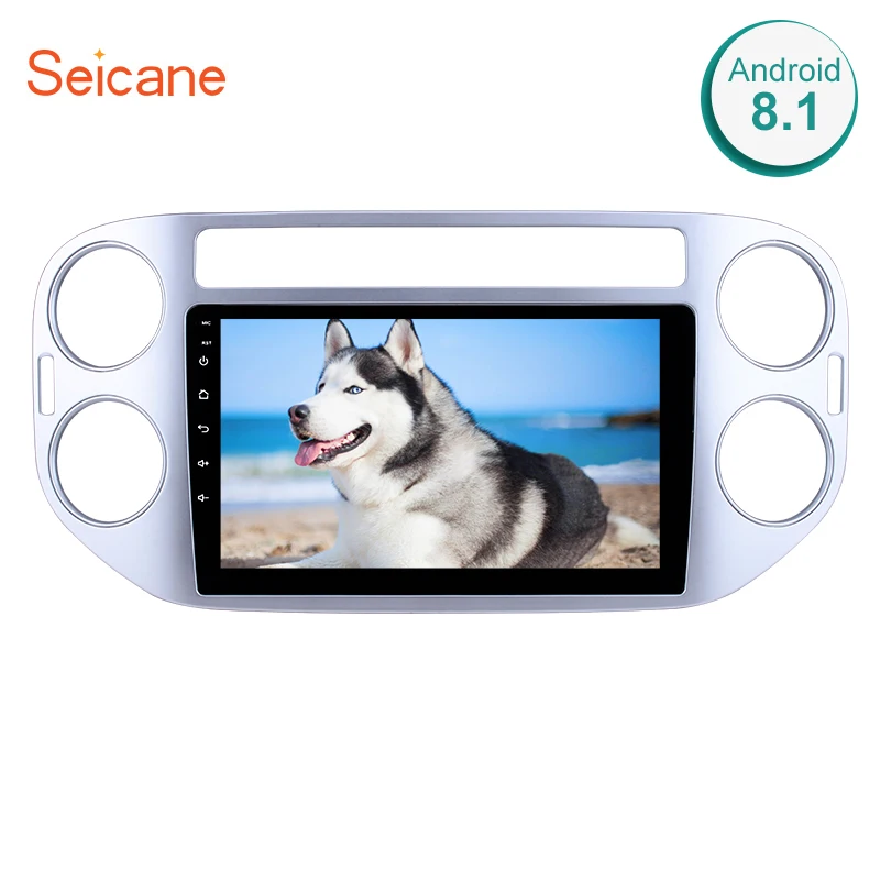 Seicane Android 8 0/8 1 9 &quot1Din Автомагнитола для 2010 2011 2012 2013 2014 2015 VW Volkswagen Tiguan сенсорный