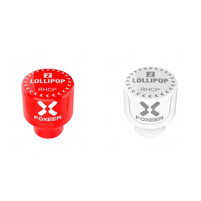 Foxeer Lollipop 2 Stubby 5.8G Omni Antenna RHCP LHCP SMA Bandwidth 500MHz 2.5Dbi Gain for FPV Racing Drone
