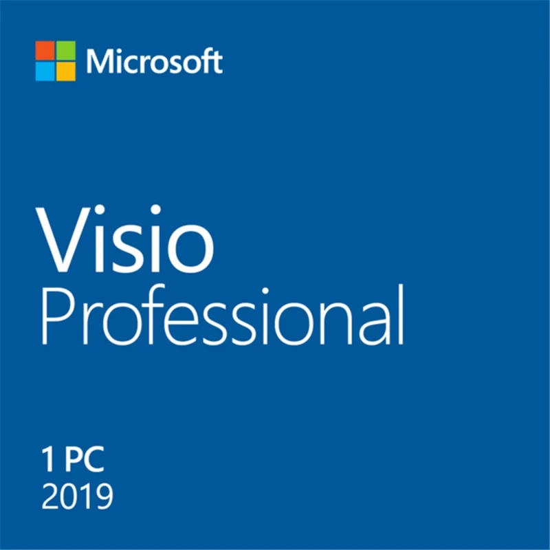 Microsoft Office Visio Professional для Windows цифровая Лицензия 1 пользователь