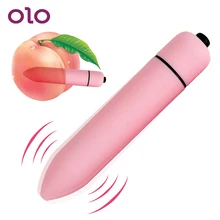 Vibrador de bala de 10 velocidades, vibrador AV Stick, estimulador del punto G del clítoris, Mini juguetes sexuales para mujeres, productos sexuales maduradores