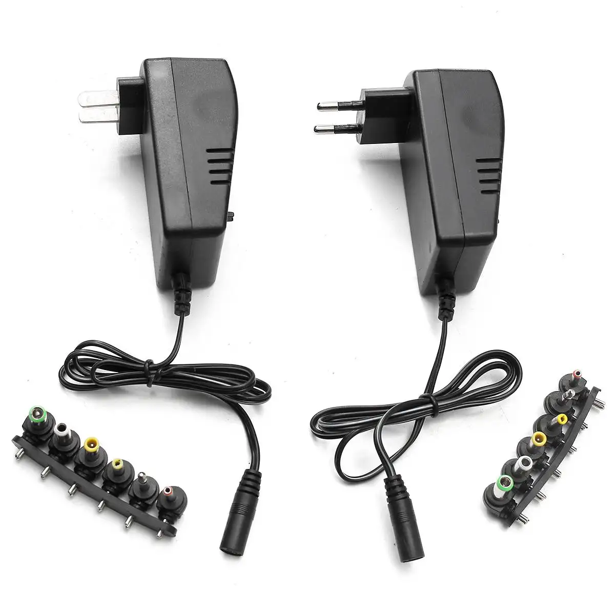 

100- 240V AC 50-60Hz Multi Voltage 3v 4.5v 5v 6v 9v 12v DC Adjustable Power Adapter Universal Charger Supply Converter 6 Plugs