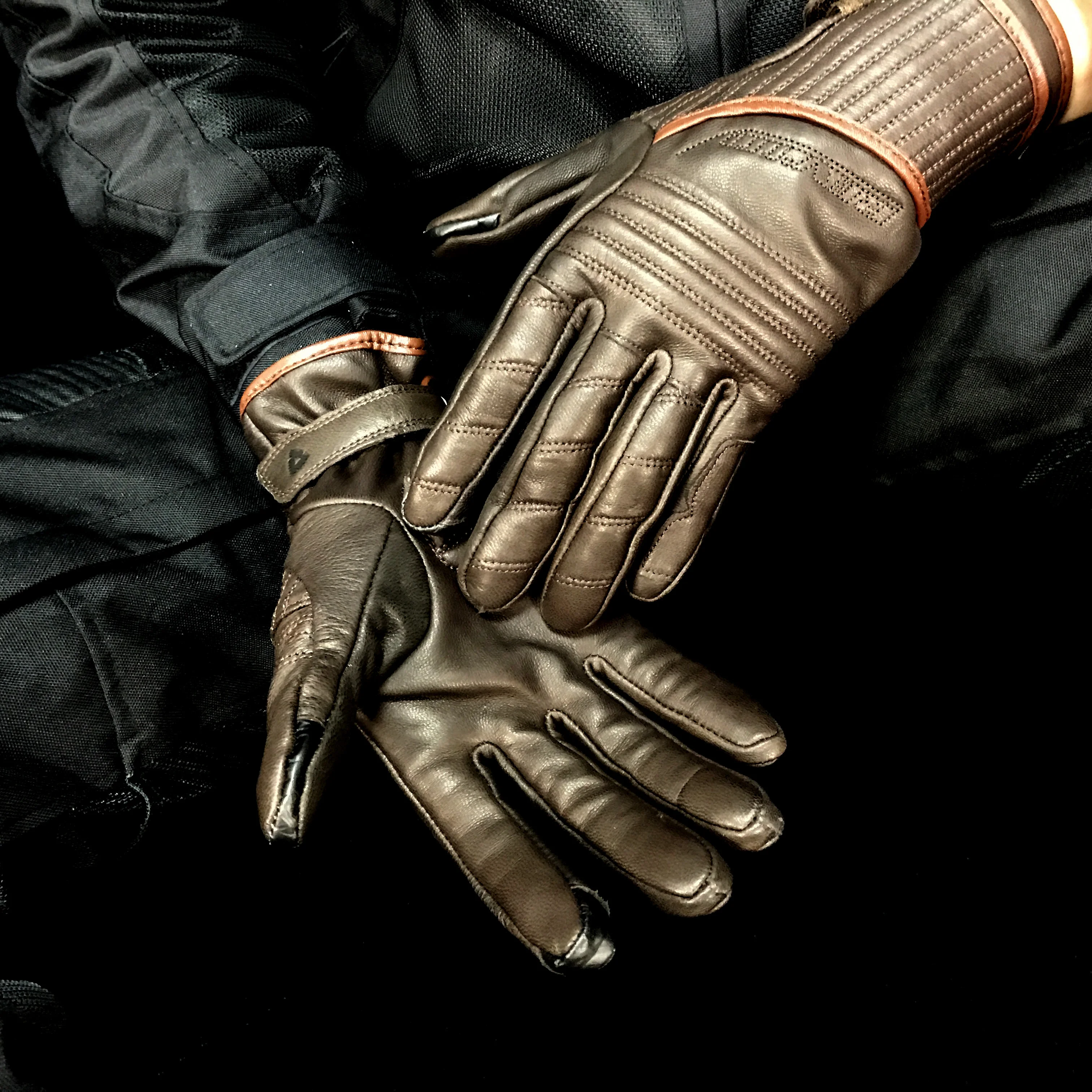 

2019 REVIT Retro Harley Gloves Motorcycle waterproof 100% Genuine Leather Davidson MotoGP Racing Motorbike new Gloves