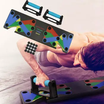 

Push Up Rack Board Comprehensive Fitness Exercise Workout Push-up Stands Tool