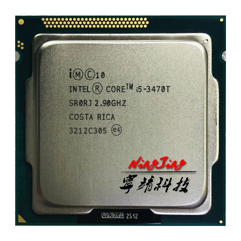 Процессор Intel Core i5-3470T i5 3470T 2 9 ГГц двухъядерный четырехпоточный процессор 3 Мб 35 Вт